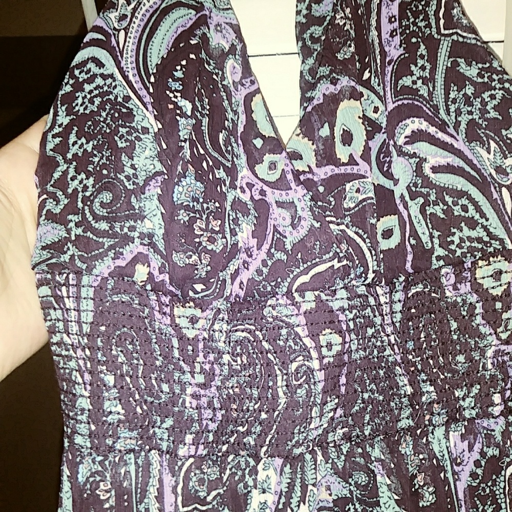 Halter maxi dress